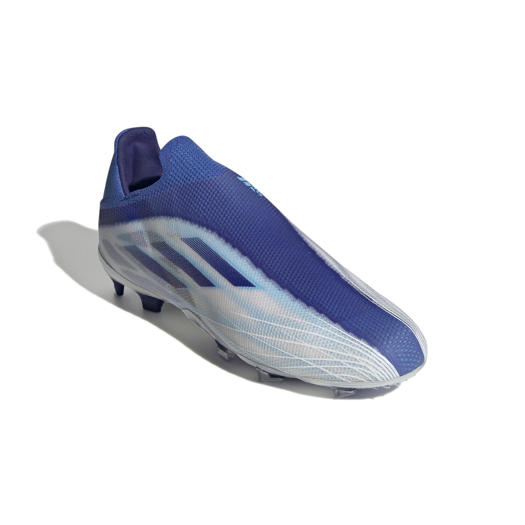 Dziecięce buty piłkarskie adidas X Speedflow+ FG - Diamond Edge Pack